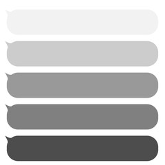 Obraz premium 灰色の吹き出し