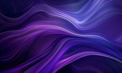 dark purple background with smooth lines, dark blue gradient in the style of smooth lines