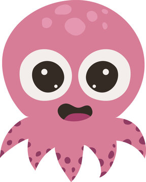 recommend clip art: Takoyaki Squid Japanese Food Character Octopus Tropical Underwater Cartoon Funny Illustration