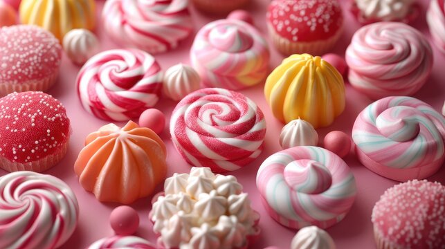 delicious background candy food illustration tasty sugary colorful dessert confectionery snack delicious background candy foodimage illustration