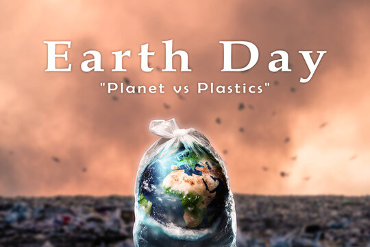 earth day, Planet vs Plastics, 22nd April 2024 best creative image