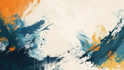 Vibrant Abstract Expressionist Graphic Wallpaper for Creative Thinking and