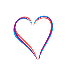 Heart Multi Colour 