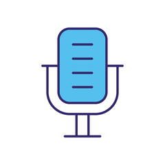 Microphone  vector icon