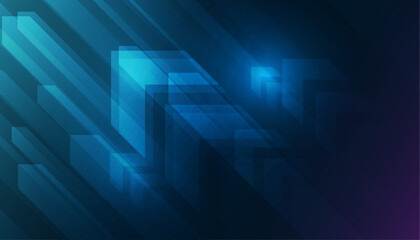 Obraz premium Arrow speed abstract blue background