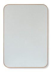 Modern gold frame png mockup with design space