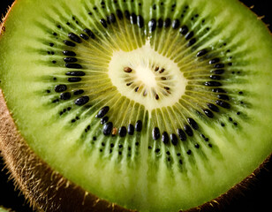 close up of kiwi