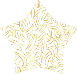 Obraz premium Gold stars various. Elements for design