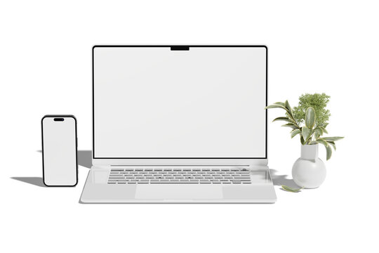 laprop ilustration 3d png