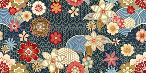 Simplicity and Accuracy: Seamless Patterns in Japanese Tradition