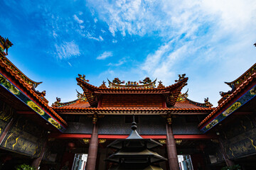 Fototapeta premium Huli District, Xiamen City-Minnan Chaotian Palace