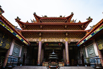Fototapeta premium Huli District, Xiamen City-Minnan Chaotian Palace