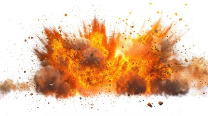 Catastrophic Explosion Unleashing Chaos and Destruction