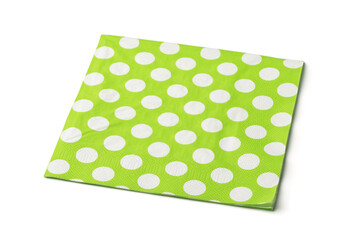 Green dot paper napkin