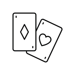 Playing Cards vector icon