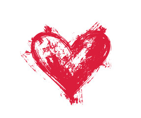 Heart with strokes