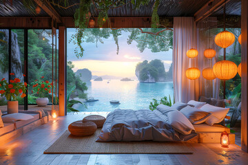 Serene Bedroom Design for Sleep Tourism Destinations