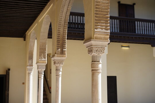 Teilaufnahme der Casa del Chapiz in Granada am 12.04.2024