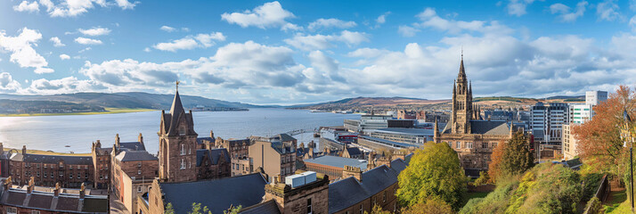 Great City in the World Evoking Dundee in Scotland