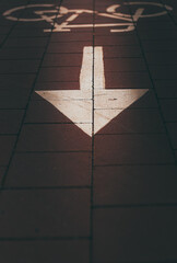 direction for bicycles,abstraction,path for light transport
