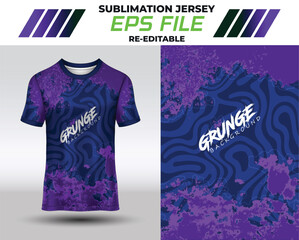 Sport jersey design, fabric textile for sublimation