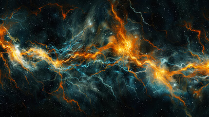 Flash of energy in deep space