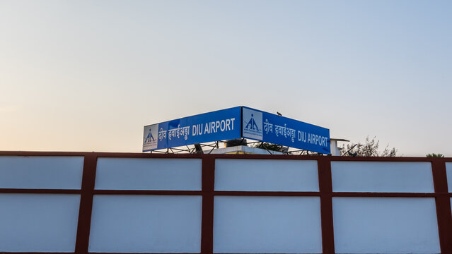 Diu Airport is a domestic airport serving Diu in the union territory of Dadra and Nagar Haveli and Daman and Diu, India