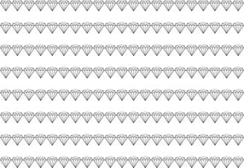Diamond Motifs Pattern. Can use for Decoration, Background, Ornate, Interior, Carpet, Textile, Fashion, Silk, Tile, Paper Print, Wrapping, Wallpaper, Background, Ect - obrazy, fototapety, plakaty