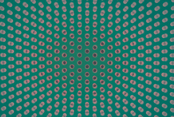 Geometric colourful modern abstract art background illustration with basic shapes