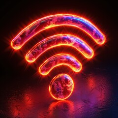 Multiple Wi-Fi Signals in an Office Space.