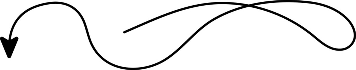 Arrow line doodle