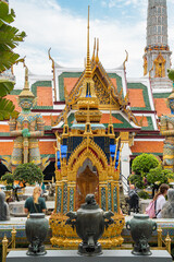 Bangkok Grand palace, Thailand, Magnificent architecture and temples of Asia