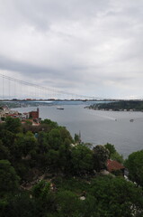 [Retro] The sea seen from Rumeli Hisarı, Türkiye