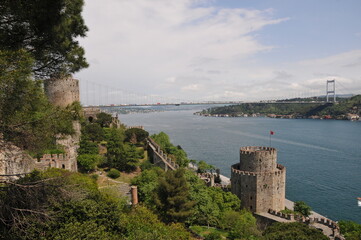 [Retro] The sea seen from Rumeli Hisarı, Türkiye