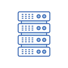 Servers vector icon