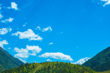 Fototapeta premium Garze Tibetan Autonomous Prefecture-Yala Snow Mountain