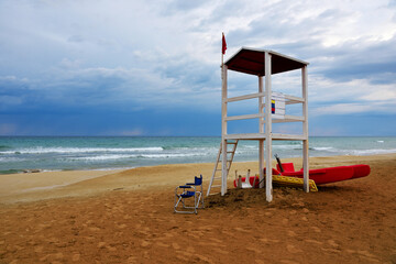 Marina Di Salve Beach Puglia Italy