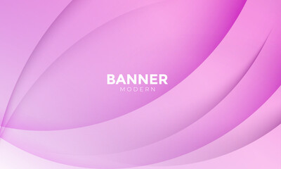 Pink Minimal Abstract Dynamic textured background design in 3D style with pink wave. Vector illustration.