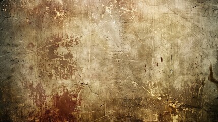A grunge texture with scratches, stains, and rough edges, providing an edgy and raw counterpoint to the main subject. - obrazy, fototapety, plakaty