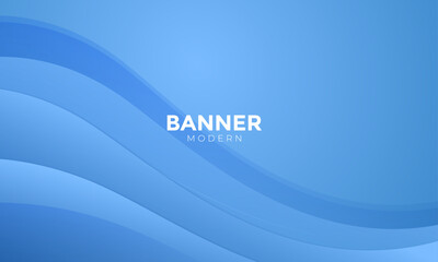 Abstract blue wave background, Abstract blue color background. Dynamic shapes composition. Vector illustration