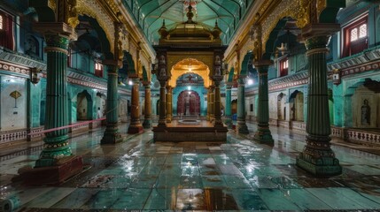 Fototapeta na wymiar Dargah of Khwaja Bandar Nawaz Ghai Sudara, famous Sufi saint of India.