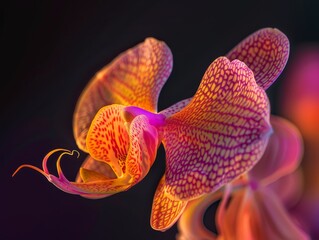 Fluorescent Orchids 