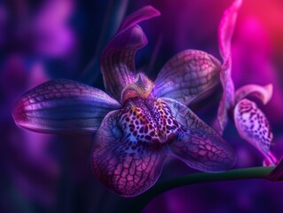 Fluorescent Orchids 