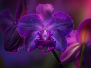 Fluorescent Orchids 