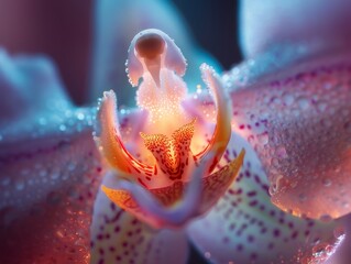 Fluorescent Orchids 