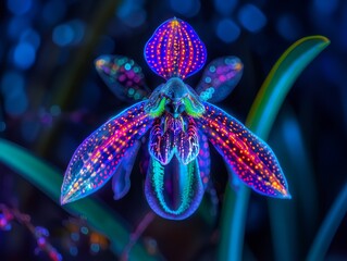 Fluorescent Orchids 