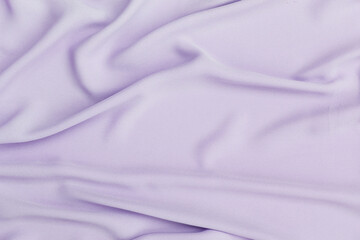 Waving purple fabric texture background, blank purple fabric pattern background