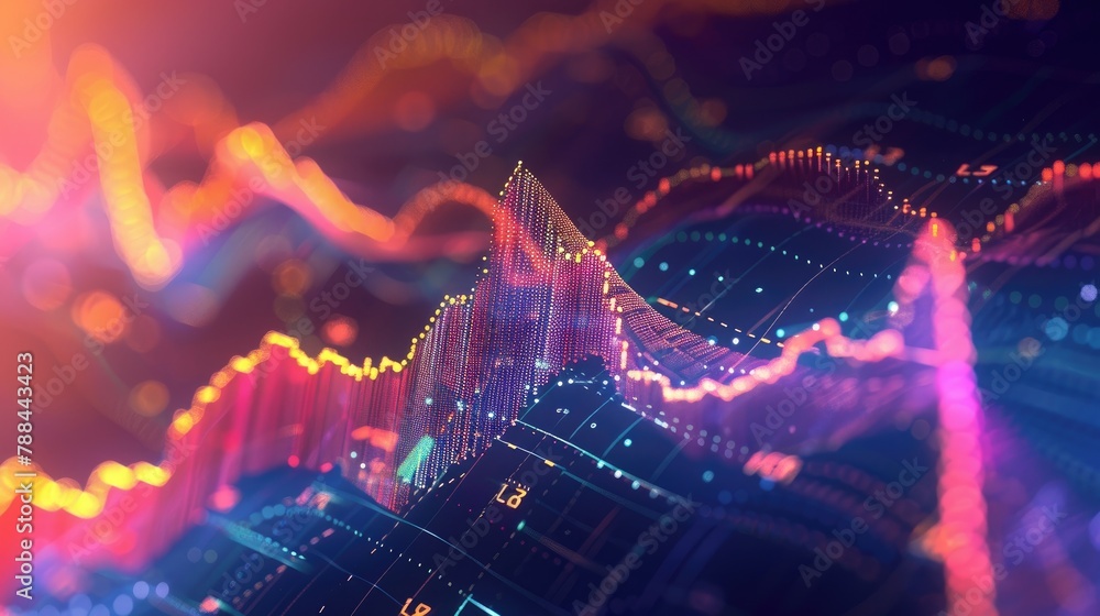 Poster abstract financial algorithms and trading strategies