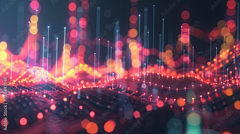 Poster abstract financial algorithms and trading strategies