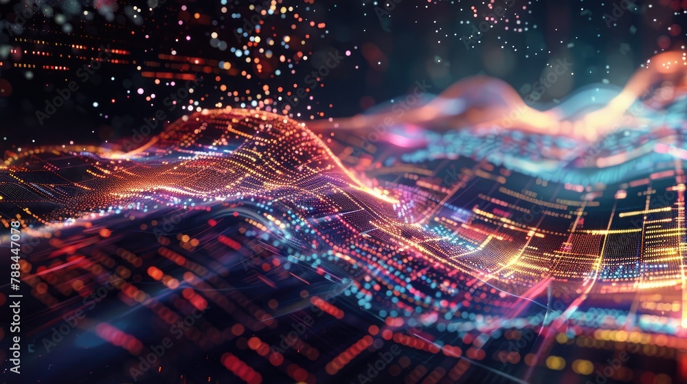 Poster abstract financial algorithms and trading strategies